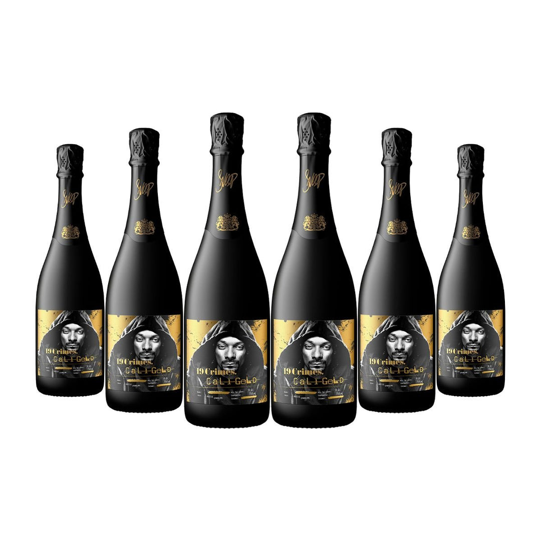 Buy 19 Crimes 19 Crimes Snoop Dogg Cali Gold Sparkling (750mL) Case of 6 at Secret Bottle