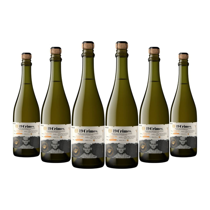 Buy 19 Crimes 19 Crimes Sparkling White (750mL) Case of 6 at Secret Bottle