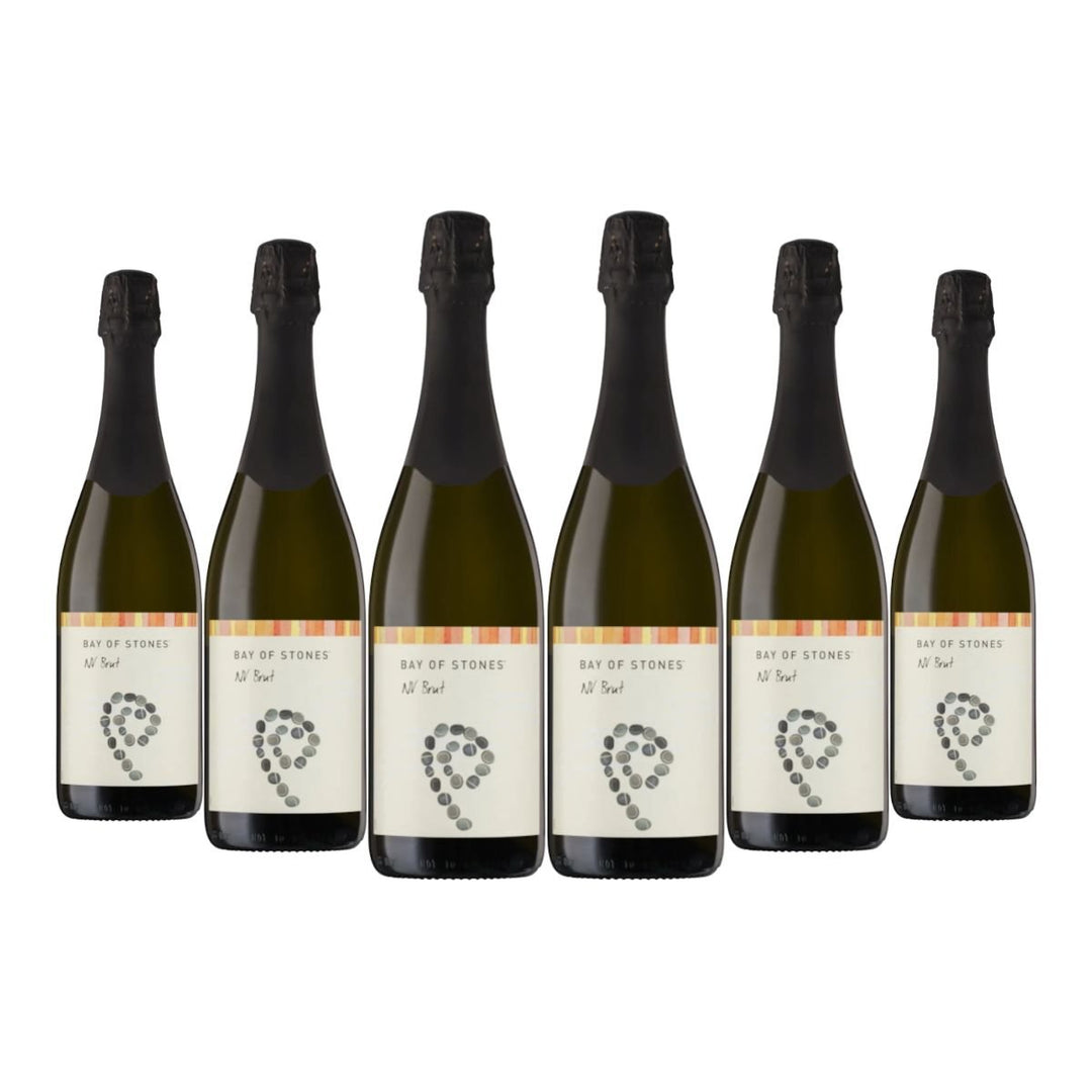 Buy Bay of Stones Bay of Stones Sparkling Brut Chardonnay Pinot Noir (750mL) Case of 6 at Secret Bottle