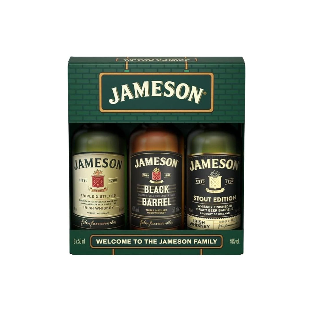 Buy Jameson Jameson Family Miniature Gift Pack (3 x 50ml) at Secret Bottle