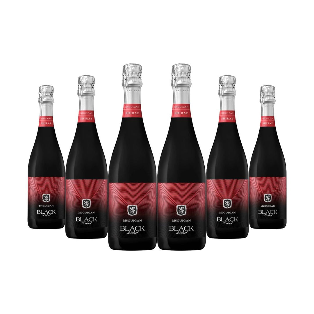 Buy McGuigan McGuigan Black Label Sparkling Shiraz (750ml) Case of 6 at Secret Bottle