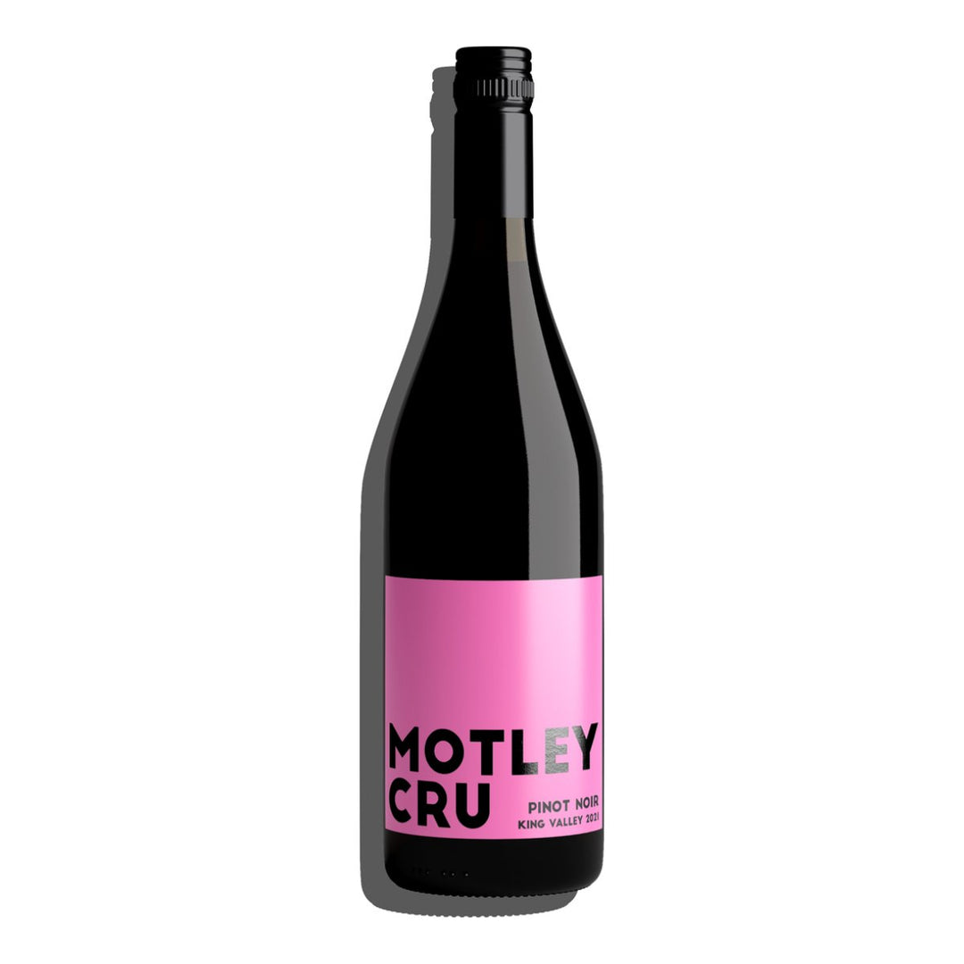 Buy Motley Cru Motley Cru King Valley Pinot Noir 2022 (750mL) at Secret Bottle