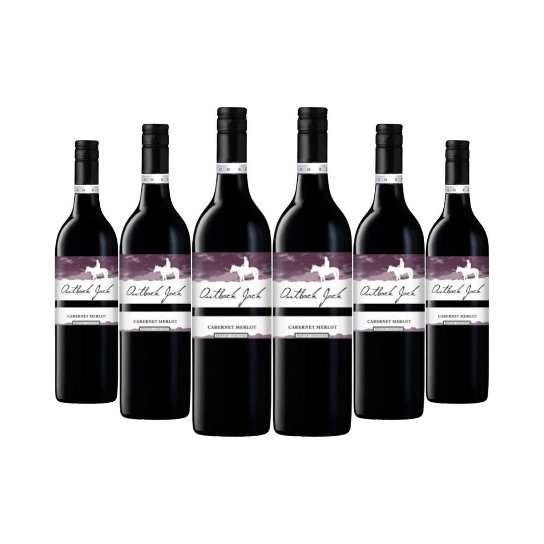 Buy Outback Jack Outback Jack Cabernet Merlot (750m) Case of 6 at Secret Bottle