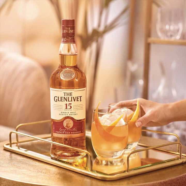 Buy The Glenlivet The Glenlivet 15yo French Oak Single Malt Scotch Whisky (700mL) at Secret Bottle