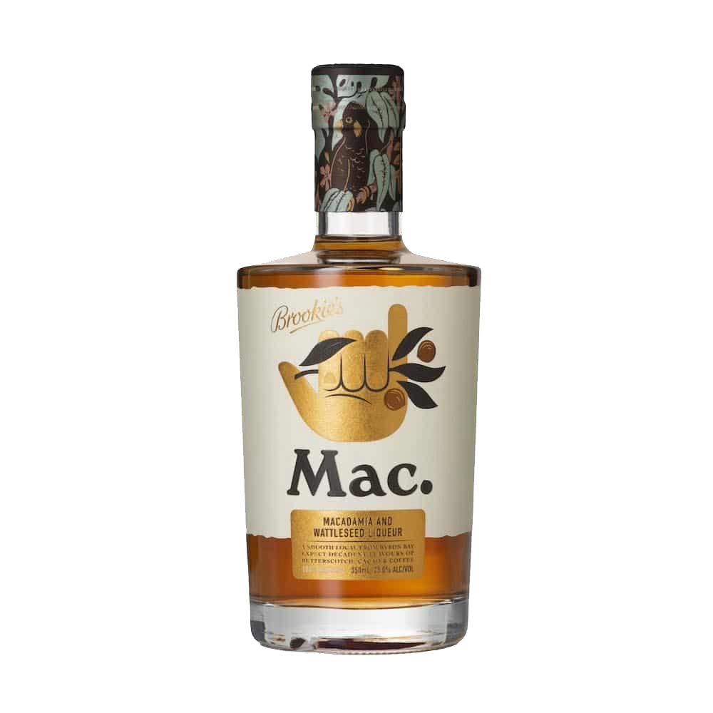 Buy Cape Byron Distillery Brookie’s Mac. Liqueur (350mL) at Secret Bottle