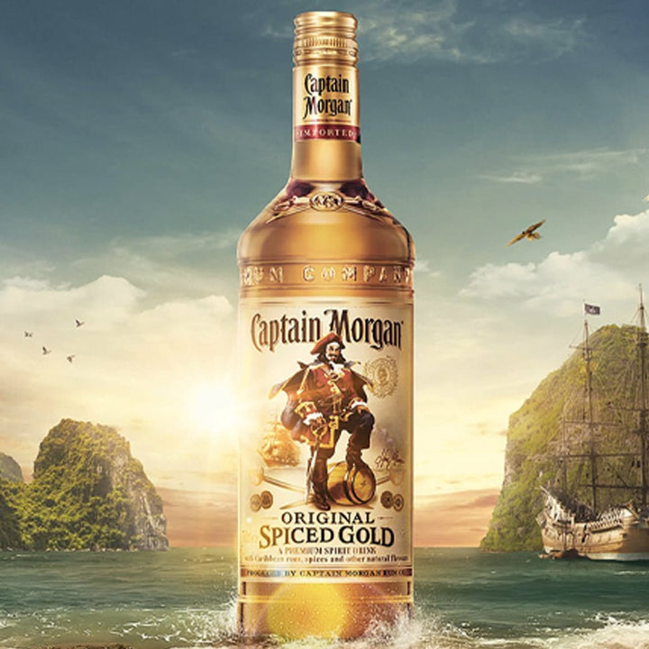 Buy Captain Morgan Captain Morgan Original Spiced Gold Rum (1L) at Secret Bottle