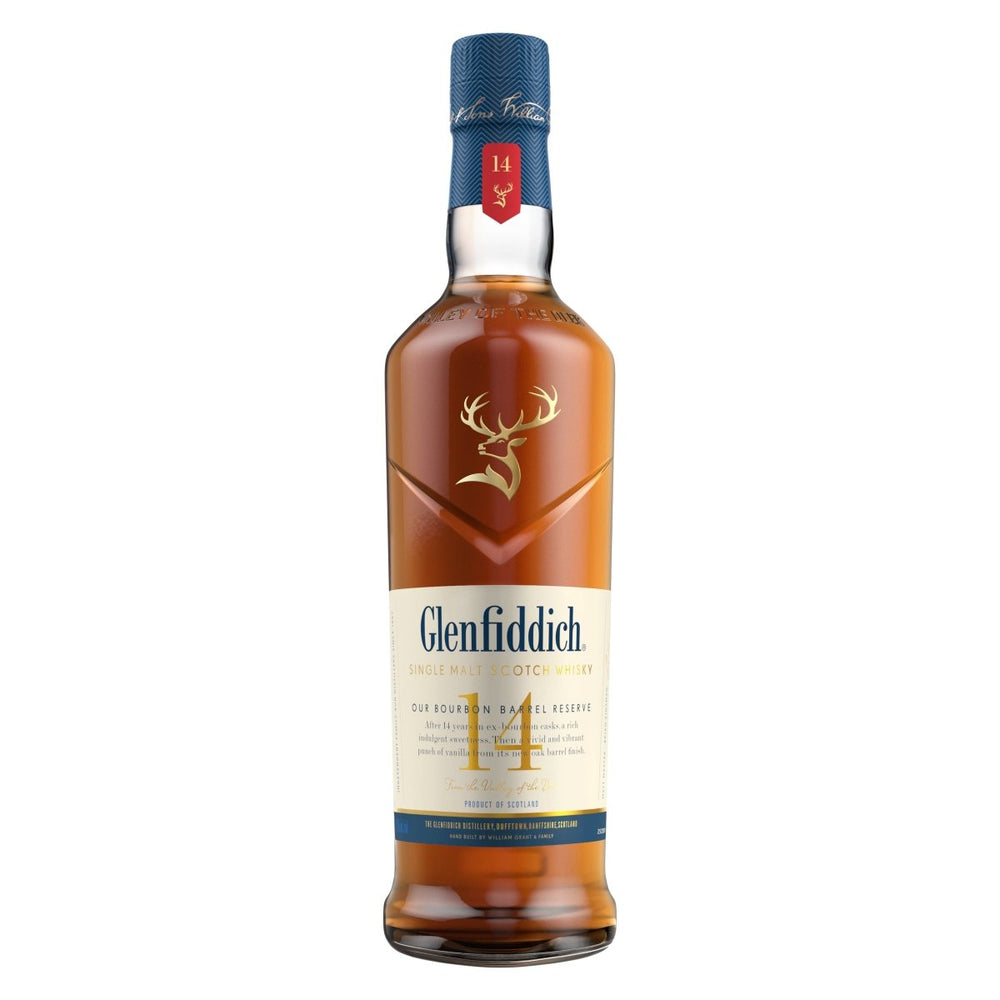 Buy Glenfiddich Glenfiddich 14YO Bourbon Barrel Reserve Single Malt Scotch Whisky (700mL) at Secret Bottle