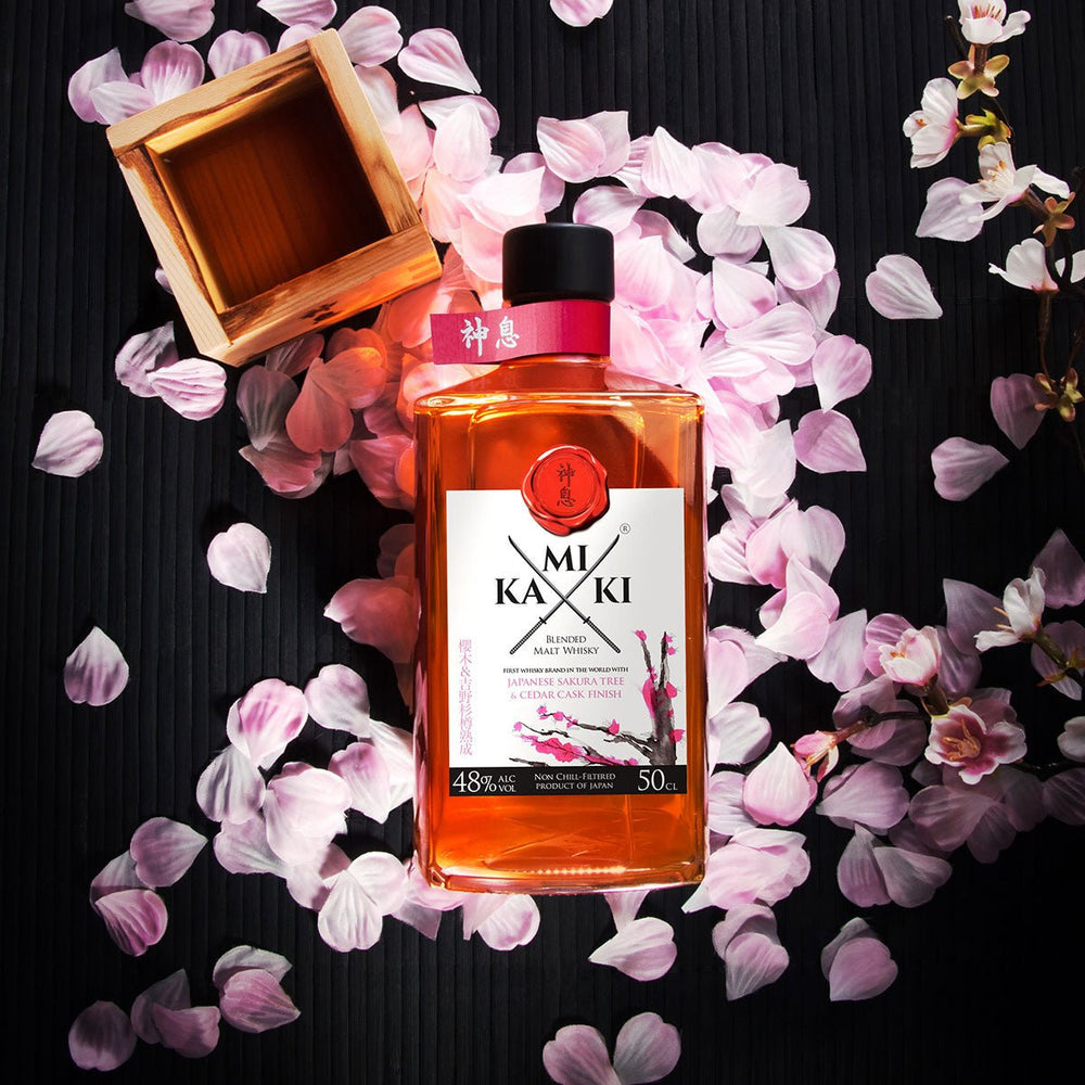 Buy Kamiki Kamiki Japanese Whisky Japanese Sakura (500mL) at Secret Bottle