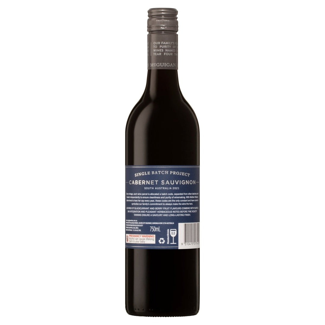 Buy McGuigan McGuigan Single Batch Project Cabernet Sauvignon (750mL) at Secret Bottle