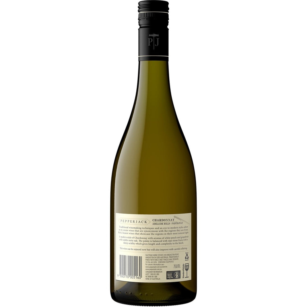 Buy Pepperjack Pepperjack Adelaide Hills Padthaway Chardonnay (750mL) at Secret Bottle