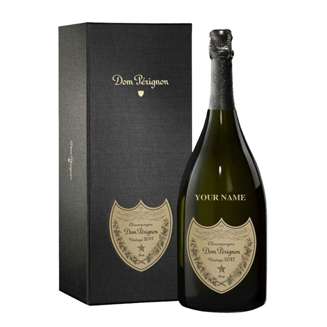 Buy Moët & Chandon Personalised Dom Pérignon 2012 Champagne with Gift Box (750mL) at Secret Bottle