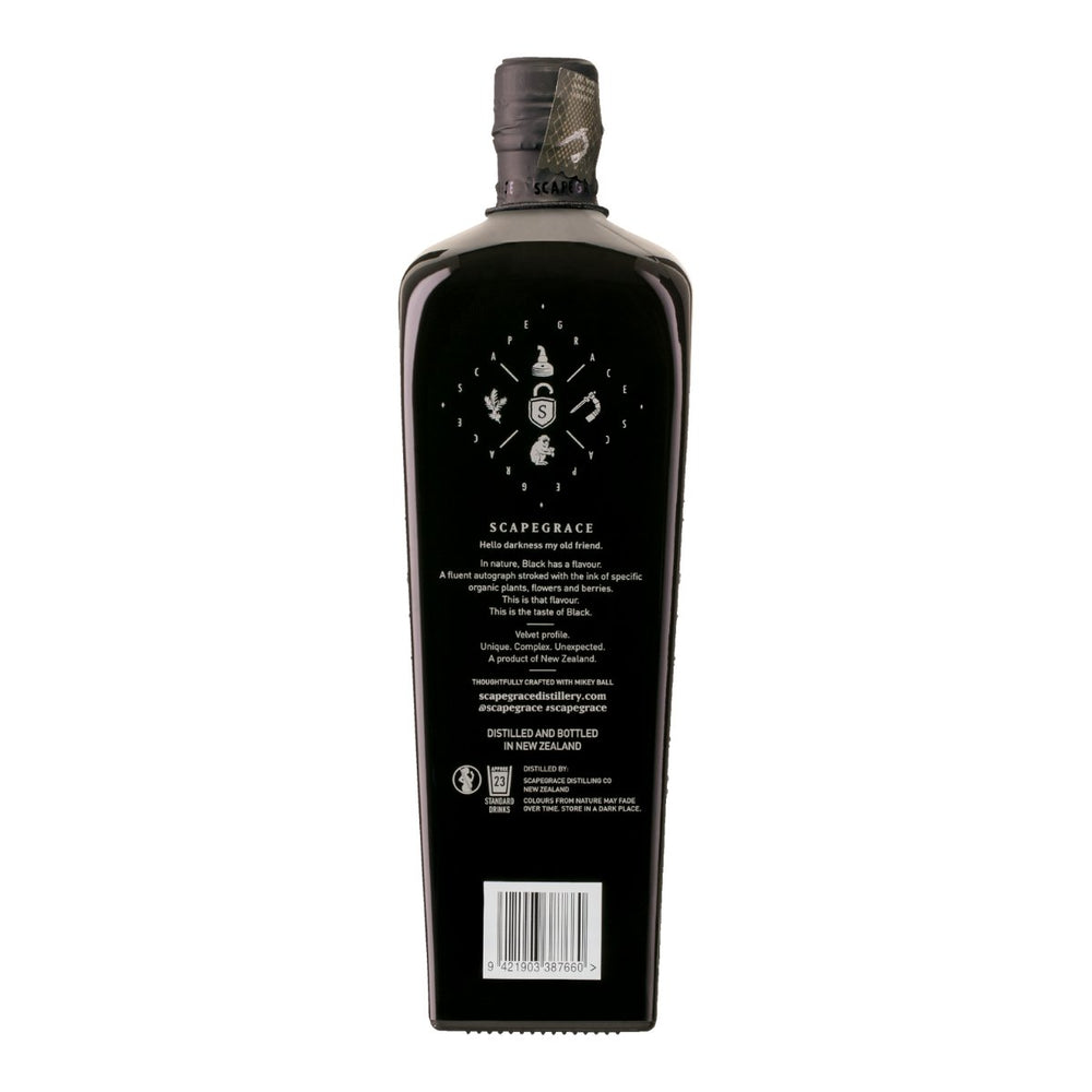 Buy Scapegrace Black Scapegrace Black Gin (700mL) at Secret Bottle