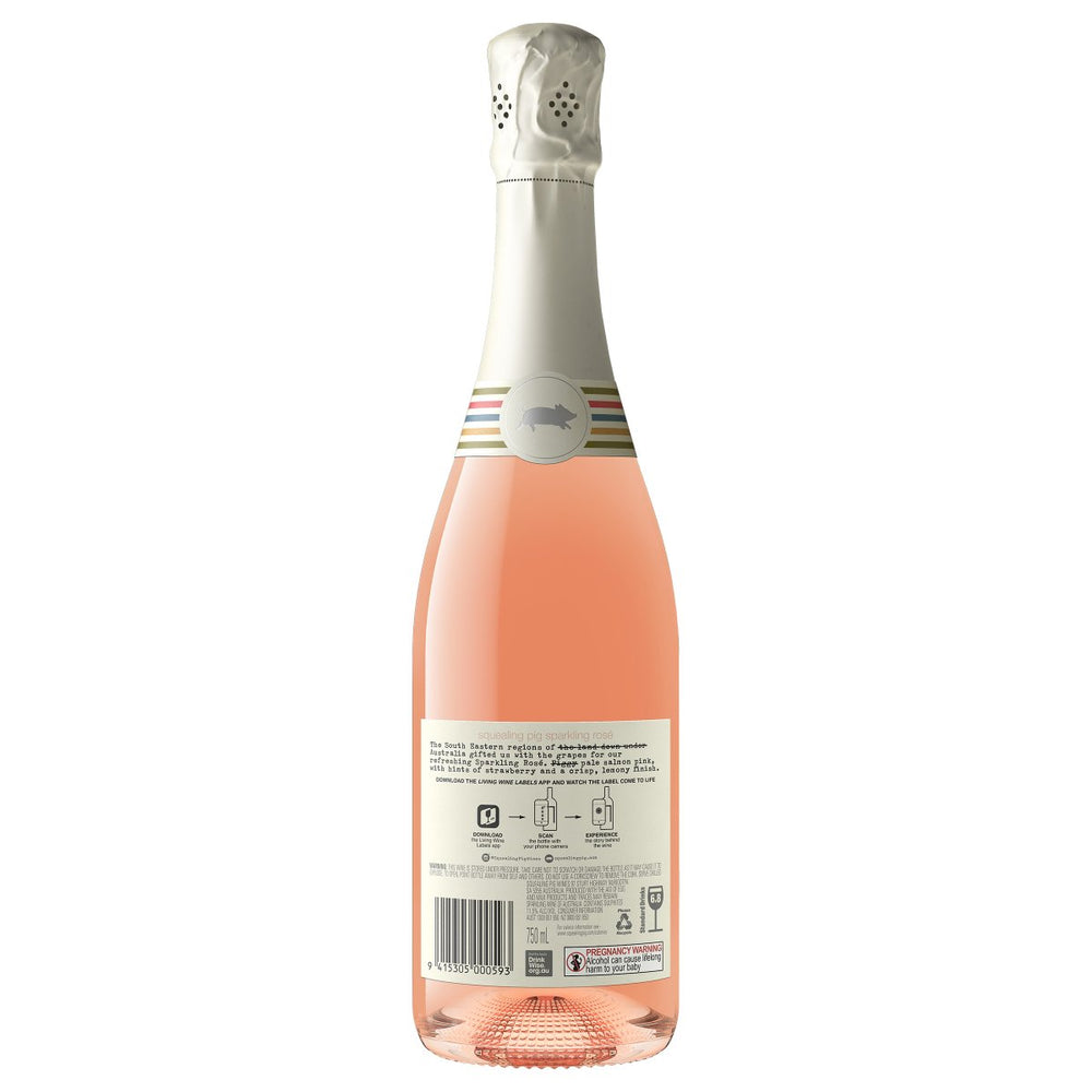 Buy Squealing Pig Squealing Pig Sparkling Rosé NV (750mL) at Secret Bottle
