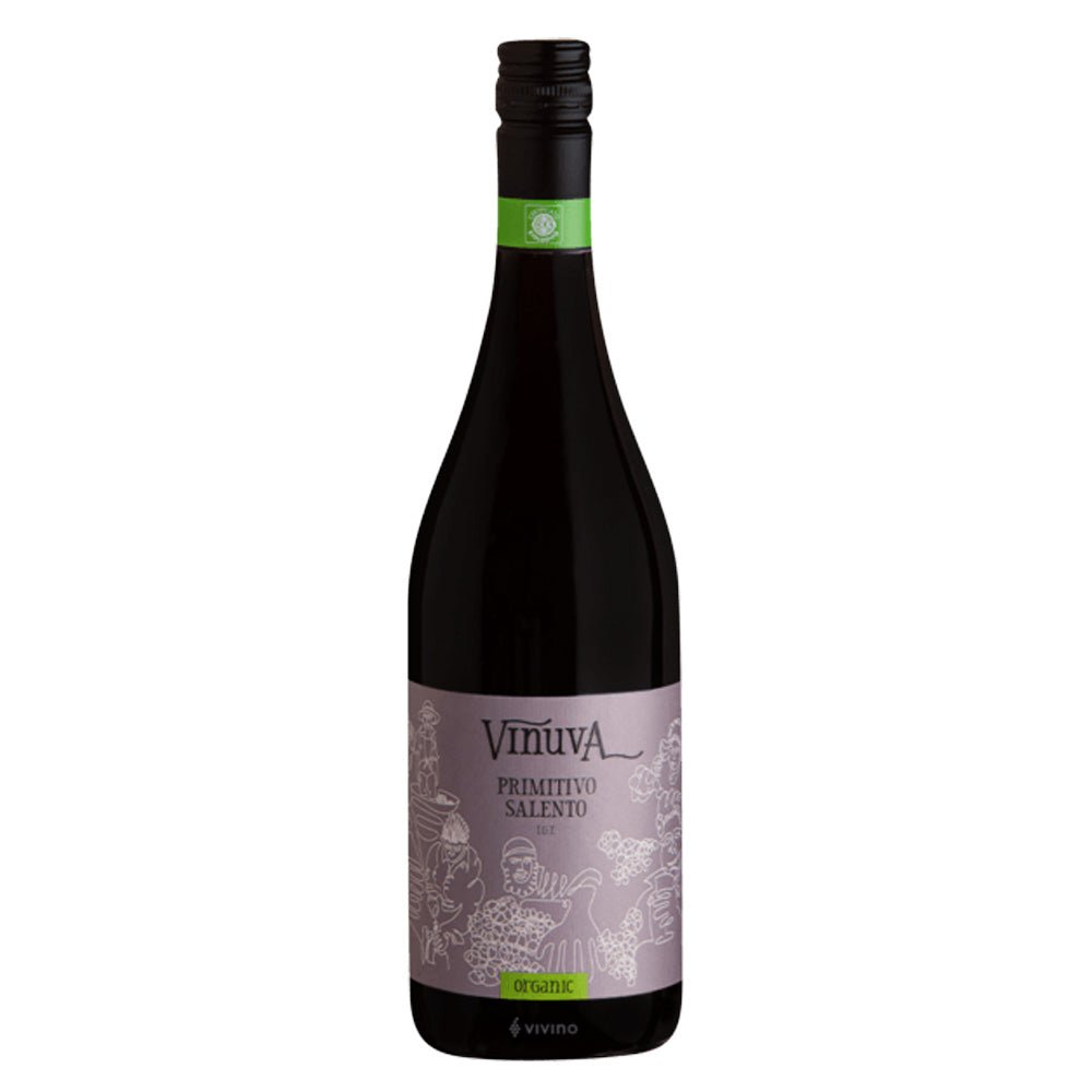 Buy Vinuva Vinuva Primitivo 2019 Organic Wine (750mL) at Secret Bottle