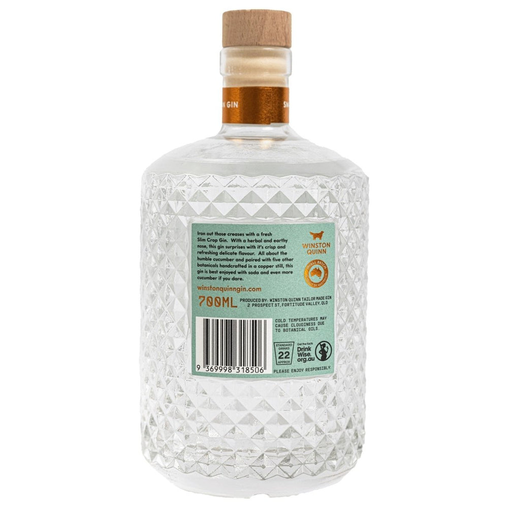 Buy Winston Quinn Winston Quinn Slim Crop Cucumber Gin (700mL) at Secret Bottle